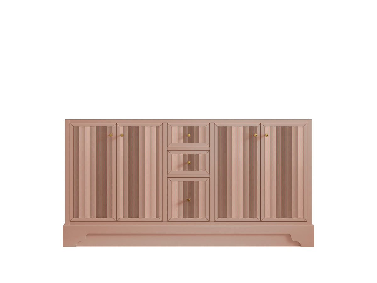 Manhattan 60 in. W x 22 in. D Double Sink Bathroom Vanity - Willow Bath and Vanity