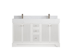 Manhattan 60 in. W x 22 in. D Double Sink Bathroom Vanity - photo 10