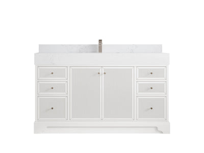 Manhattan 60 in. W x 22 in. D Single Sink Bathroom Vanity - Willow Bath and Vanity
