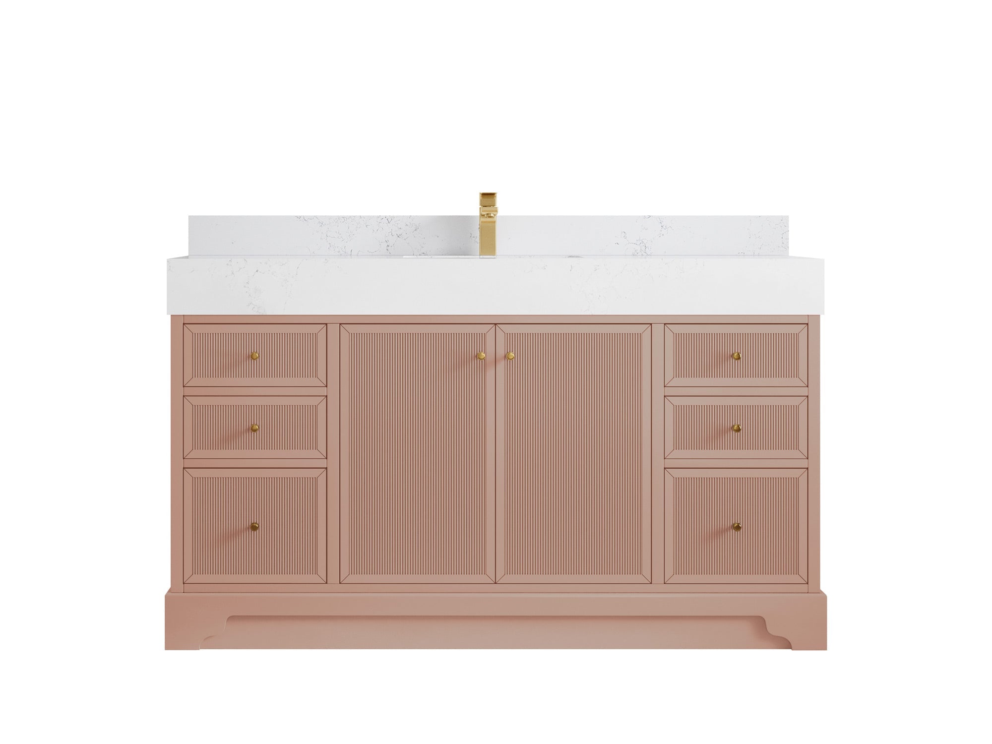 Manhattan 60 in. W x 22 in. D Single Sink Bathroom Vanity - Willow Bath and Vanity