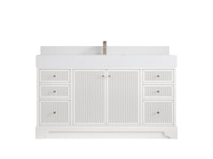 Manhattan 60 in. W x 22 in. D Single Sink Bathroom Vanity - photo 12
