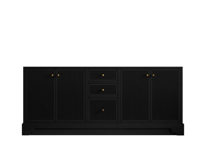 Manhattan 72 in. W x 22 in. D Double Sink Bathroom Vanity - photo 5