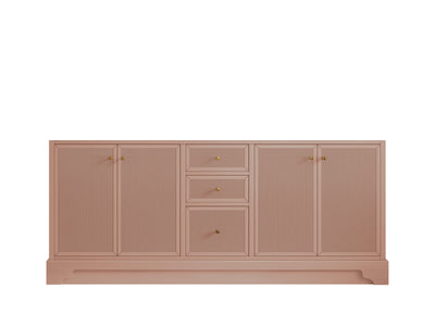 Manhattan 72 in. W x 22 in. D Double Sink Bathroom Vanity - Willow Bath and Vanity