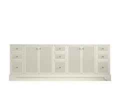 Manhattan 84 in. W x 22 in. D Double Sink Bathroom Vanity - photo 5