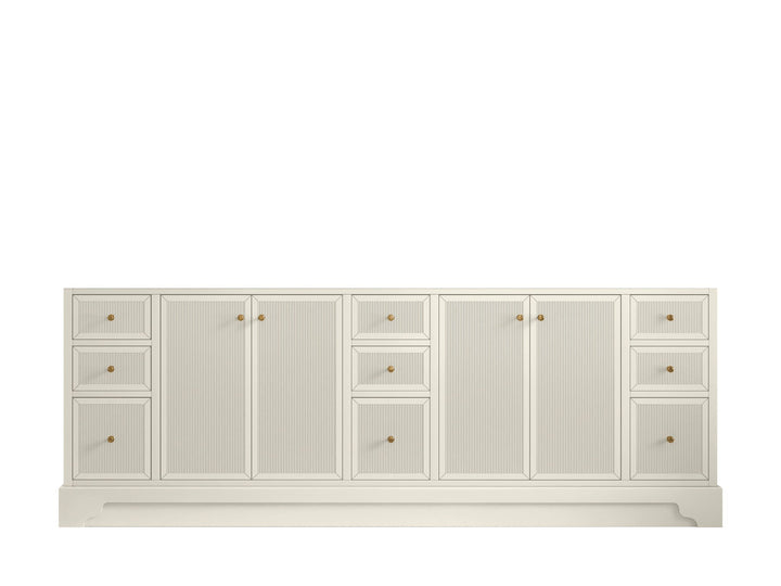 Manhattan 84 in. W x 22 in. D Double Sink Bathroom Vanity - photo 6