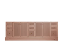 Manhattan 84 in. W x 22 in. D Double Sink Bathroom Vanity - photo 5