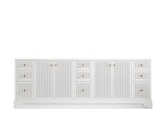 Manhattan 84 in. W x 22 in. D Double Sink Bathroom Vanity - photo 6