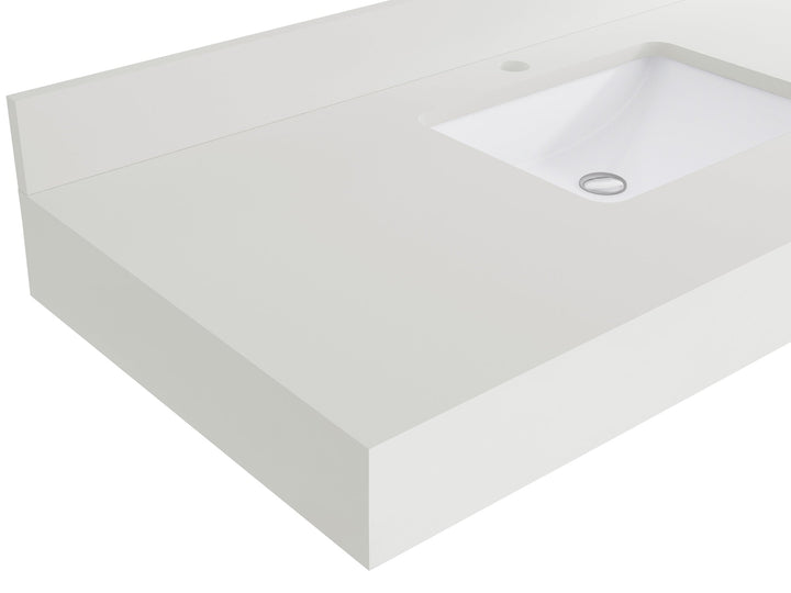 Manhattan 84 in. W x 22 in. D Double Sink Bathroom Vanity - photo 17