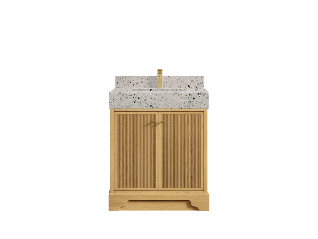Manhattan White Oak 30 in. W x 22 in. D Single Sink Bathroom Vanity | 
              
                White Oak
                
                  
             - MNH_WHOK_CA_LZ_30 - photo №13