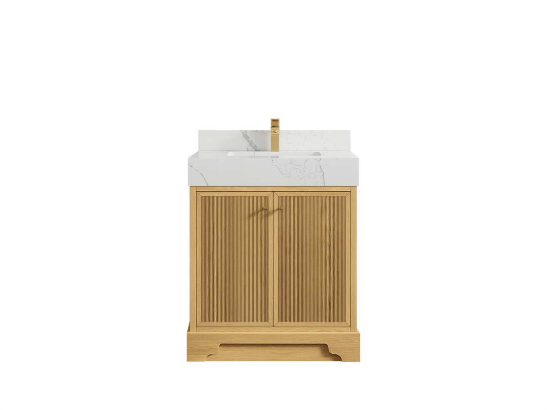 Manhattan White Oak 30 in. W x 22 in. D Single Sink Bathroom Vanity | 
              
                White Oak
                
                  
             - MNH_WHOK_CA_LZ_30 - photo №9