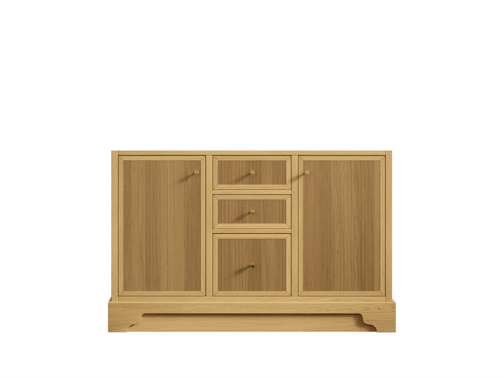 Manhattan White Oak 48 in. W x 22 in. D Double Sink Bathroom Vanity - photo 6
