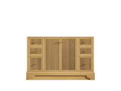 Manhattan White Oak 48 in. W x 22 in. D Single Sink Bathroom Vanity - photo 6