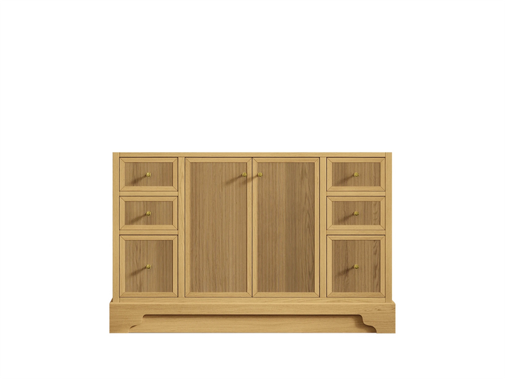 Manhattan White Oak 48 in. W x 22 in. D Single Sink Bathroom Vanity - photo 6