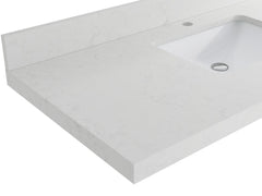 Manhattan White Oak 60 in. W x 22 in. D Double Sink Bathroom Vanity - photo 10