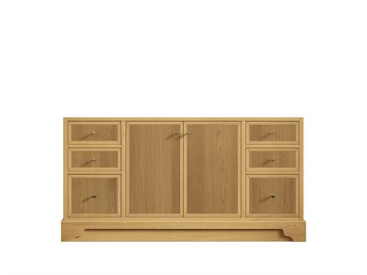Manhattan White Oak 60 in. W x 22 in. D Single Sink Bathroom Vanity - photo 6