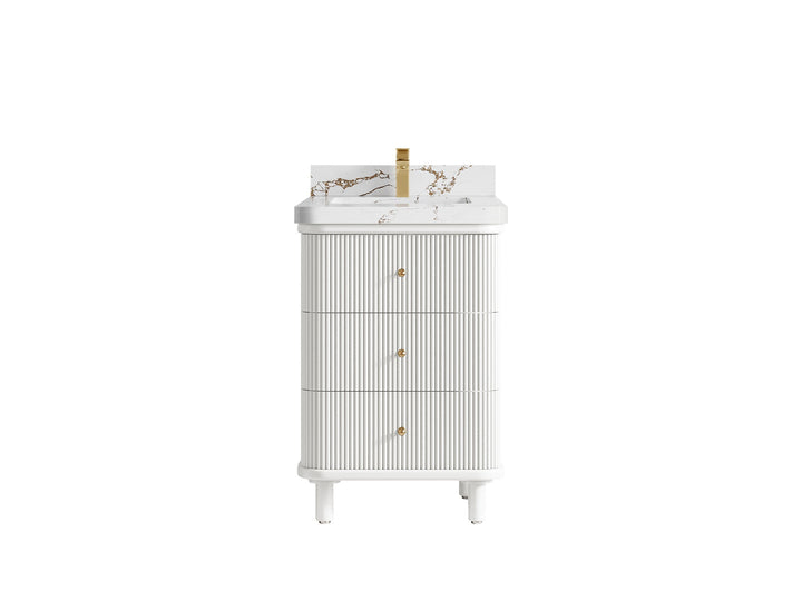 Miami 24 in. W x 22 in. D Single Sink Bathroom Vanity - photo 1