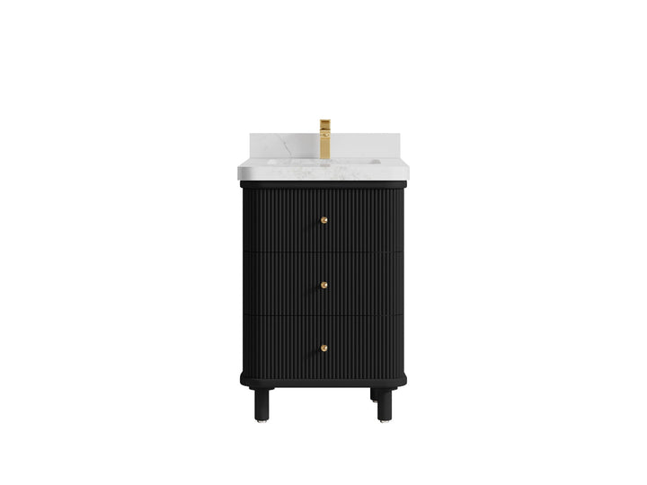 Miami 24 in. W x 22 in. D Single Sink Bathroom Vanity - photo 11
