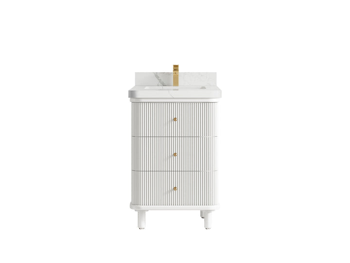 Miami 24 in. W x 22 in. D Single Sink Bathroom Vanity - photo 9