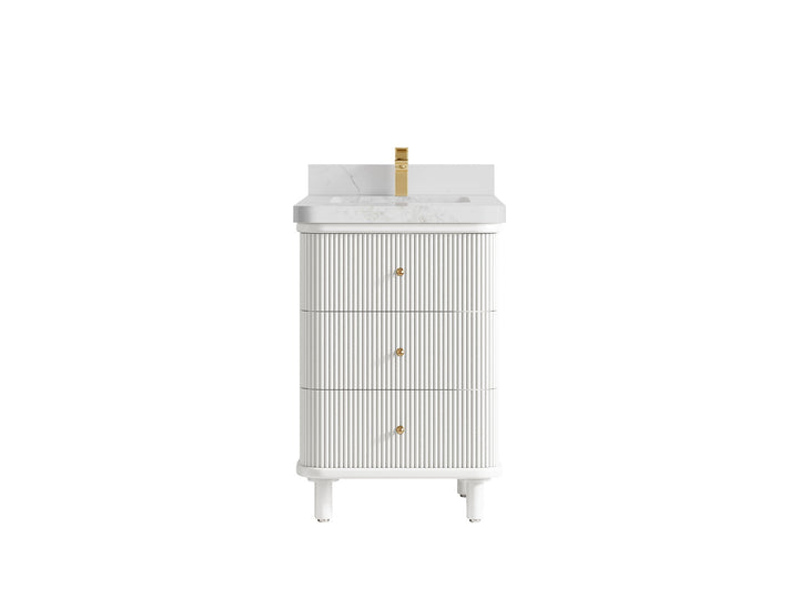 Miami 24 in. W x 22 in. D Single Sink Bathroom Vanity - photo 11