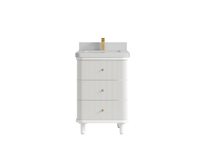 Miami 24 in. W x 22 in. D Single Sink Bathroom Vanity - photo 19