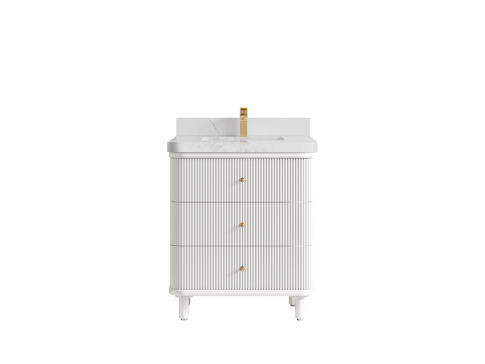 Miami 30 in. W x 22 in. D Single Sink Bathroom Vanity - Willow Bath and Vanity
