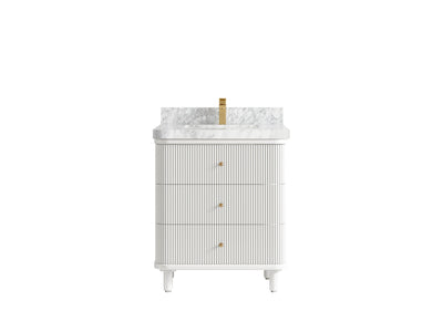 Miami 30 in. W x 22 in. D Single Sink Bathroom Vanity - Willow Bath and Vanity
