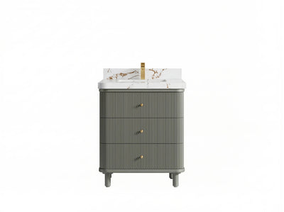 Miami 30 in. W x 22 in. D Single Sink Bathroom Vanity - Willow Bath and Vanity