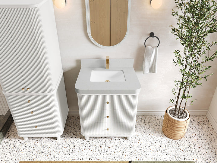Miami 30 in. W x 22 in. D Single Sink Bathroom Vanity - photo 14