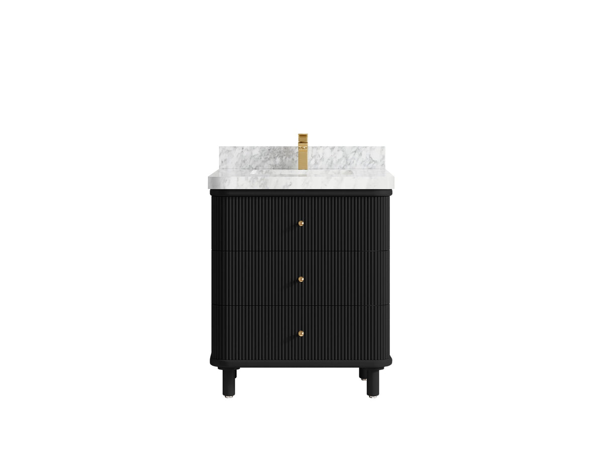 Miami 30 in. W x 22 in. D Single Sink Bathroom Vanity - Willow Bath and Vanity