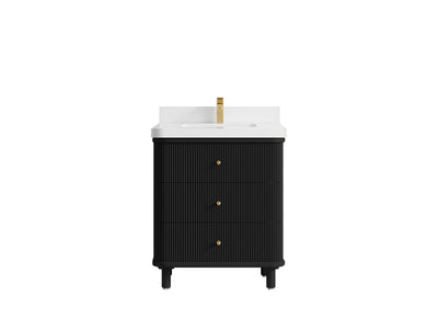 Miami 30 in. W x 22 in. D Single Sink Bathroom Vanity - Willow Bath and Vanity