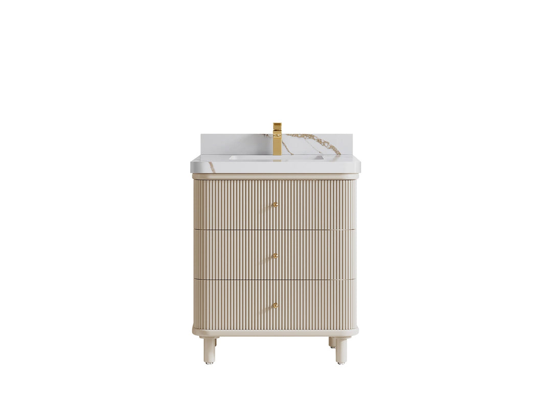 Miami 30 in. W x 22 in. D Single Sink Bathroom Vanity - Willow Bath and Vanity