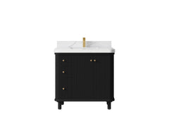 Miami 36 in. W x 22 in. D Center Sink Bathroom Vanity - photo 8