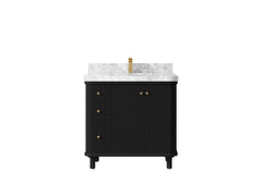 Miami 36 in. W x 22 in. D Center Sink Bathroom Vanity - photo 12