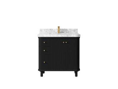 Miami 36 in. W x 22 in. D Center Sink Bathroom Vanity - Willow Bath and Vanity