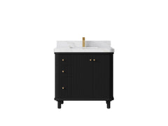 Miami 36 in. W x 22 in. D Center Sink Bathroom Vanity - photo 22