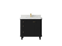 Miami 36 in. W x 22 in. D Center Sink Bathroom Vanity - photo 10
