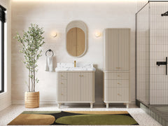 Miami 36 in. W x 22 in. D Center Sink Bathroom Vanity - photo 4