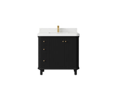 Miami 36 in. W x 22 in. D Center Sink Bathroom Vanity - photo 18