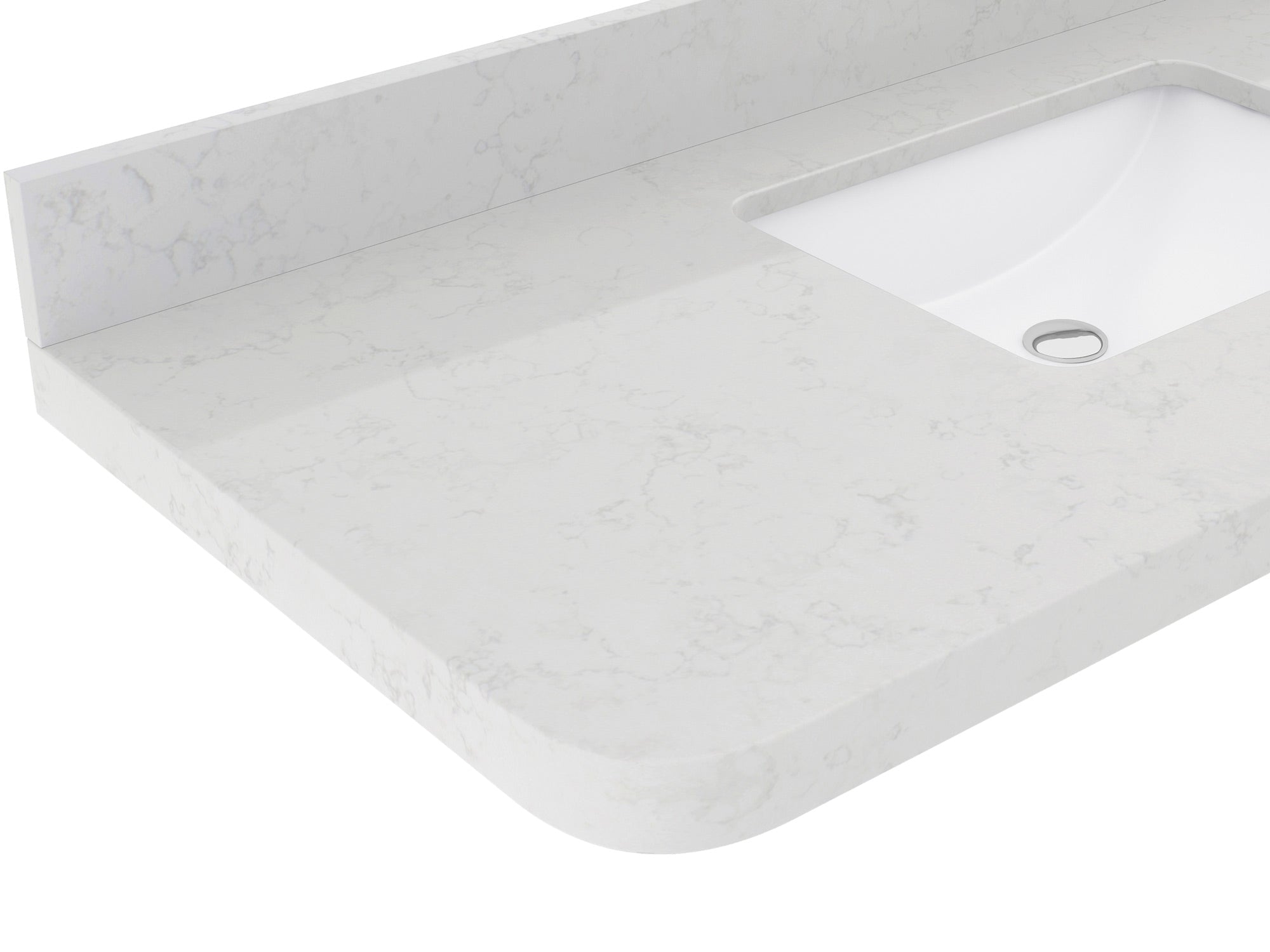 Miami 36 in. W x 22 in. D Left Offset Sink Bathroom Vanity - Willow Bath and Vanity