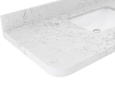 Miami 36 in. W x 22 in. D Left Offset Sink Bathroom Vanity - Willow Bath and Vanity