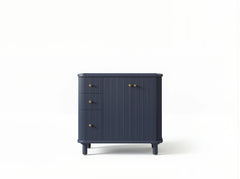 Miami 36 in. W x 22 in. D Right Offset Sink Bathroom Vanity - photo 3