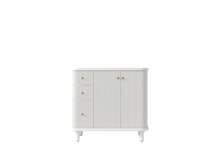 Miami 36 in. W x 22 in. D Right Offset Sink Bathroom Vanity - photo 6