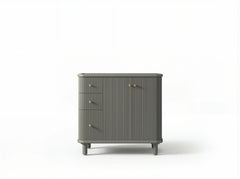 Miami 36 in. W x 22 in. D Right Offset Sink Bathroom Vanity - photo 13