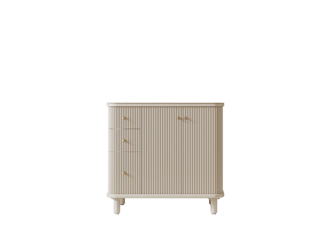 Miami 36 in. W x 22 in. D Right Offset Sink Bathroom Vanity - Willow Bath and Vanity