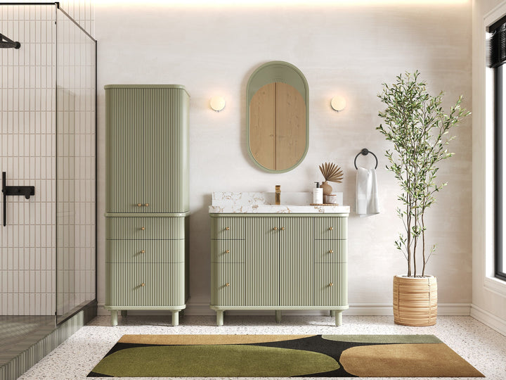Miami 42 in. W x 22 in. D Single Sink Bathroom Vanity - photo 4