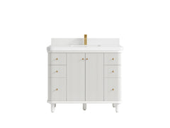 Miami 42 in. W x 22 in. D Single Sink Bathroom Vanity - photo 19