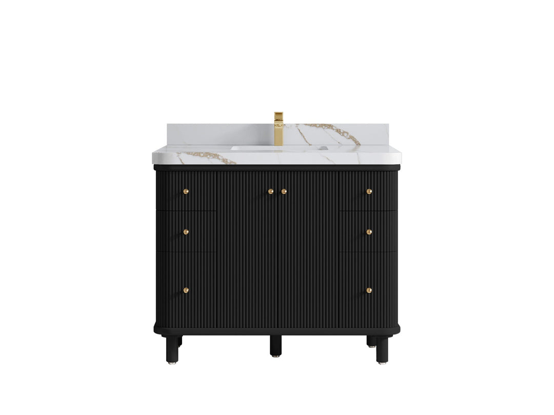 Miami 42 in. W x 22 in. D Single Sink Bathroom Vanity - Willow Bath and Vanity