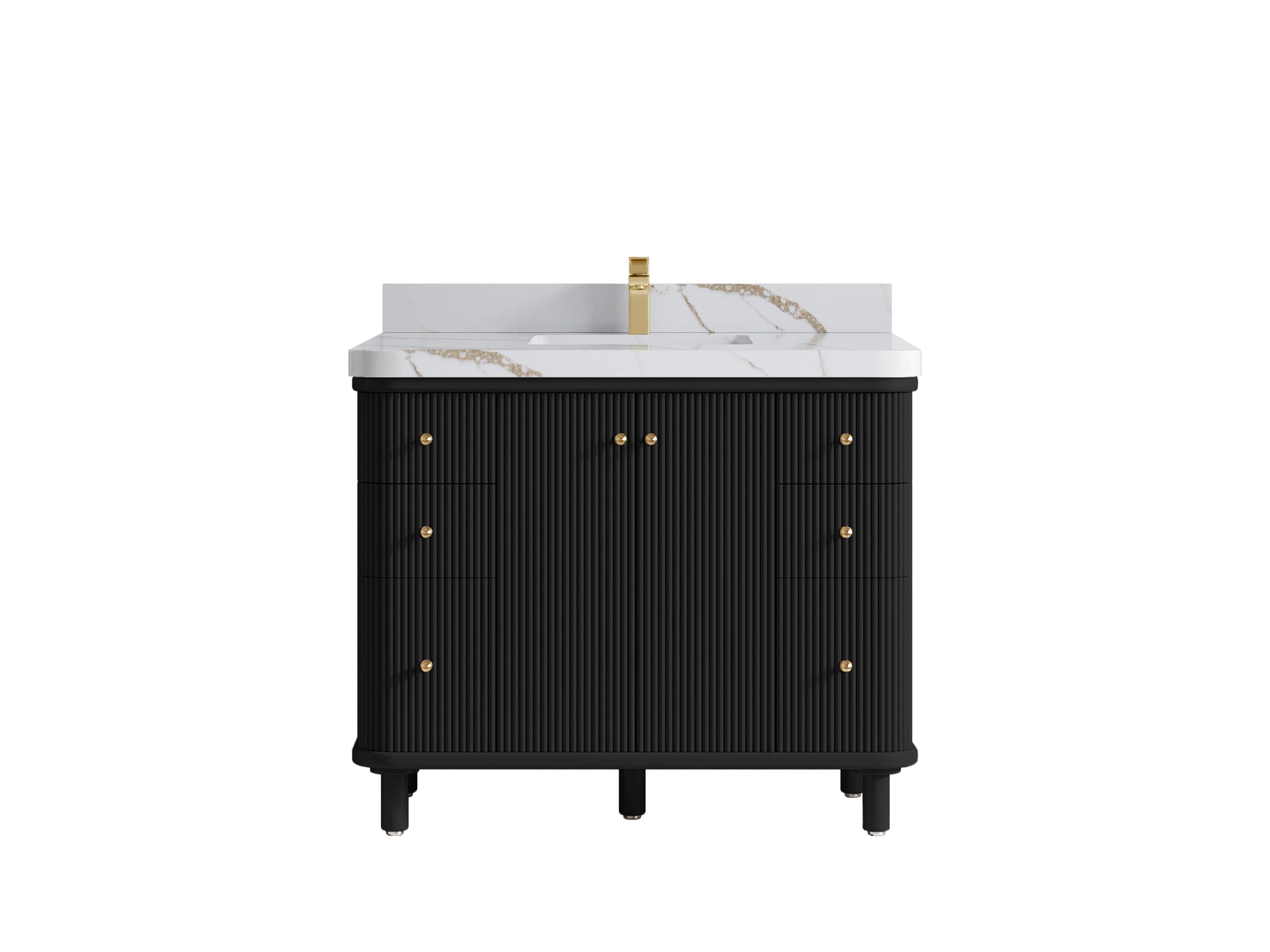 Miami 42 in. W x 22 in. D Single Sink Bathroom Vanity - Willow Bath and Vanity