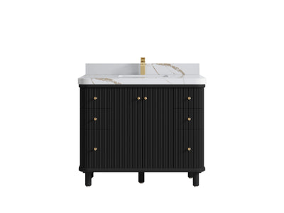 Miami 42 in. W x 22 in. D Single Sink Bathroom Vanity - Willow Bath and Vanity