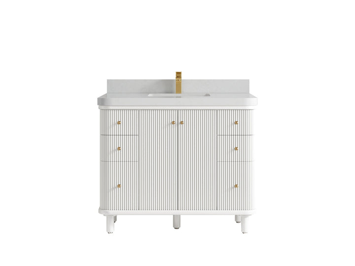 Miami 42 in. W x 22 in. D Single Sink Bathroom Vanity - photo 15